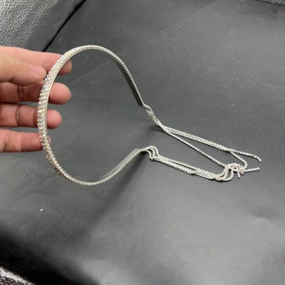 Băng đô cô dâu đây đá 3 hàng tua rua Giangpkc 3-2022 ximamany