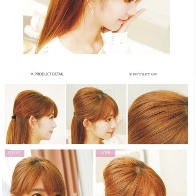 Set 3 Kẹp Phồng Mái, Đệm Phồng Chân Tóc, Kẹp Tóc Tạo Kiểu Hàn Quốc Siêu Hot KT23