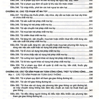 Phương Pháp Định Tội Danh Với 538 Tội Danh Trong Bộ Luật Hình Sự Năm 2015, Được Sửa Đổi, Bổ Sung Năm 2017