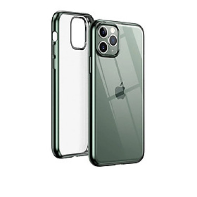 Ốp lưng trong suốt iPhone 11 Pro viền xanh chống va đập Ugreen 80468LP268 Hàng Chính Hãng