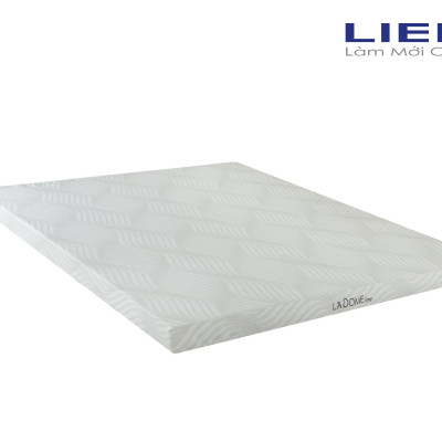 Nệm Cao Su Liên Á Ladome Grey Cao 10cm - Giường Đơn - Cao Su Thiên Nhiên 100%