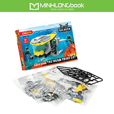 Đồ Chơi: Ghép Hình - Lực Lượng Đặc Nhiệm_ Tàu Ngầm Trinh Sát DK81173