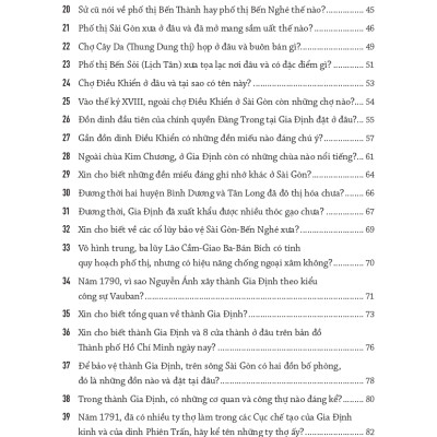 Hỏi và đáp về địa lý Sài Gòn - Gia Định