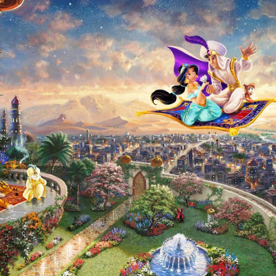 Bộ tranh xếp hình 150 mảnh – Aladdin và Jasmine