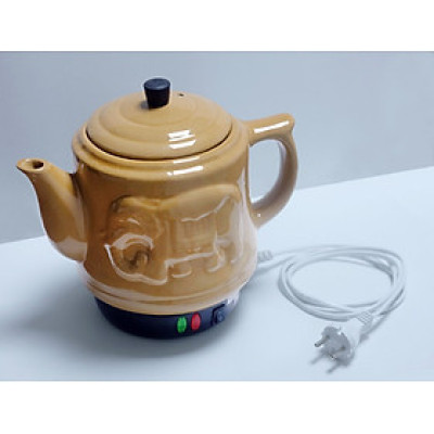 Ấm sắc thuốc Trường An TA 36 Vàng - Hàng chính hãng - Gốm sứ cao cấp - Điện gia dụng - Siêu thuốc