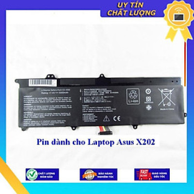 Pin dùng cho Laptop Asus X202 - Hàng Nhập Khẩu  MIBAT1021