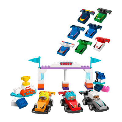 Đồ Chơi Lắp Ráp Cuộc Đua Xe Kỳ Thú LEGO DUPLO 10445 (70 chi tiết)