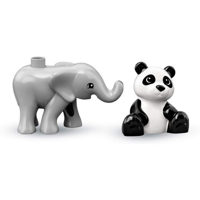 Đồ chơi lắp ráp: Bộ 4 Thú Cưng Hoang Dã của Bé - LEGO DUPLO 10904 ( 9 Chi tiết)