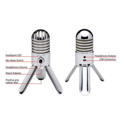 Micro Thu Âm USB - Samson Meteor Mic - Hàng chính hãng 