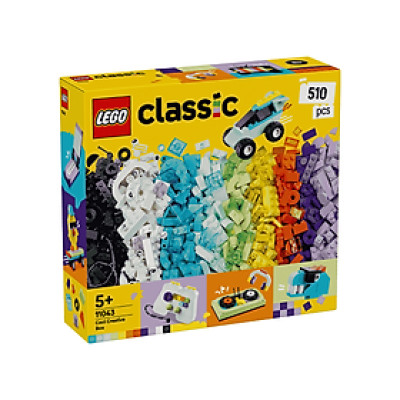Đồ Chơi Lắp Ráp Hộp Sáng Tạo Tuyệt Vời LEGO CLASSIC 11043 (510 chi tiết)