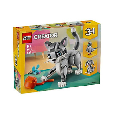 Đồ Chơi Lắp Ráp Chú Mèo Tinh Nghịch LEGO CREATOR 31163 (407 Chi Tiết)