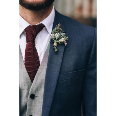 Cà Vạt Len Cao Cấp Bản  6Cm - Cavat Tự Thắt Kèm hộp