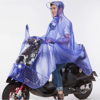 Áo Mưa 1 và  2 Đầu Cánh Dơi Chấm Bi Thời Trang Chất Liệu dẻo mềm - hàng việt