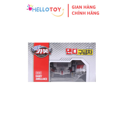 Đồ Chơi Mô Hình Lắp Ráp Xe Hơi Biến Hình HELLO CARBOT Mini Dandy Ambulance
