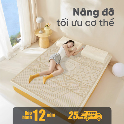 Nệm Cao Su Kim Cương 5 ZONE ALOE