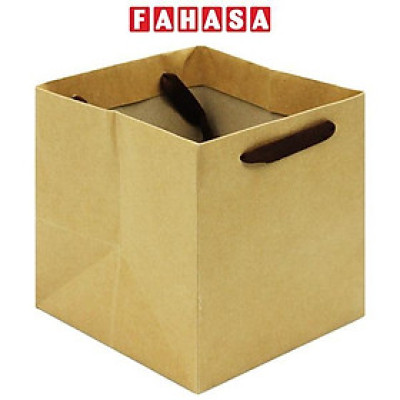 Túi Kraft Đáy Vuông - 25 x 29 x 25 cm - Linh Lan