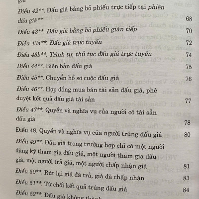 Luật Đấu Giá Tài Sản ( hiện hành )