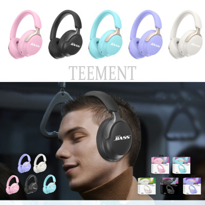 Tai Nghe Bluetooth Teement  Không Dây Chống Ồn Thông Minh Bluetooth 5.3 Cao Cấp - Hàng Chính Hãng