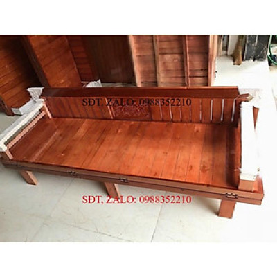 Ghế Giường Gỗ Gập Gọn 1m2x1m9