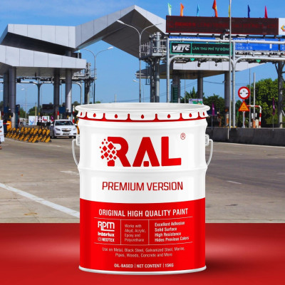Sơn trạm giao thông Acylic (Lót+phủ) RAL RABOT - 5KG