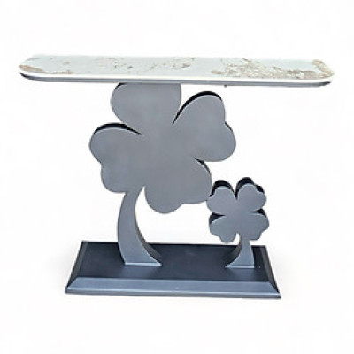 Bàn console DOULUCK mặt đá chân sắt Juno sofa CSTCT070 120x30x75 cm nhiều màu lựa chọn