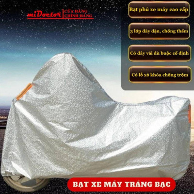 Bạt phủ xe máy chất lượng tốt, chống mưa nắng, bụi bẩn miDoctor