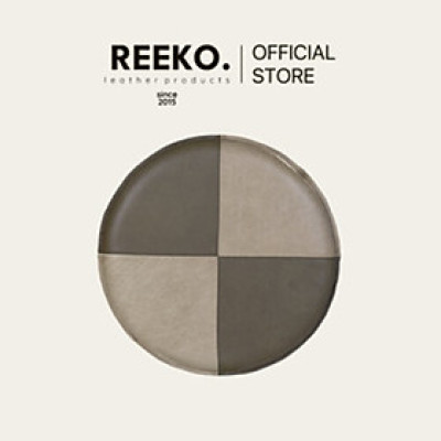 Đệm Lót Ghế Bằng Da Thật Ruột Mút Xốp Hình Tròn Êm Ái, Nệm Ngồi Bệt Decor 5102 | REEKO