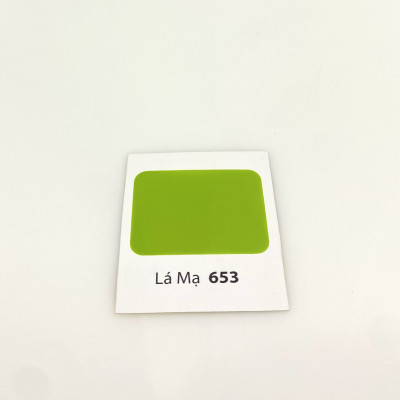 Sơn dầu Bạch Tuyết màu xanh lá mạ 653 3kg