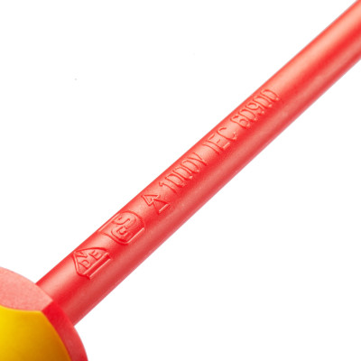 Tua vít đầu sao torx T10 x 181mm cách điện 1000V VDE SATA 61802