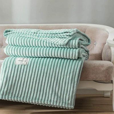 Chăn Lông Cừu Tăm Cao Cấp Màu Xanh Ngọc LCT-7