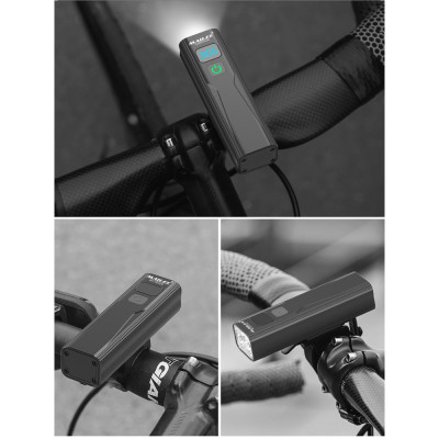 Đèn Xe Đạp BC-10 dung lượng 2600mAh, có hiển thị thời gian còn lại sử dụng, sạc Type-C, Có Hỗ trợ Sạc Khẩn Cấp - Mai Lee