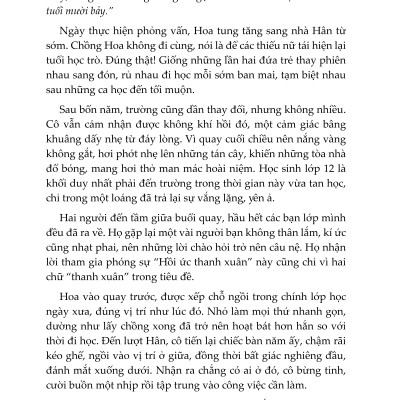 Sách Quay Lại Tuổi 17 Để Cứu Rỗi Chính Mình (trọn bộ) - Hoa Di - Tình cảm lãng mạn, học đường, thanh xuân, vườn trường, xuyên không, trọng sinh