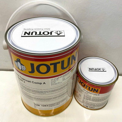 Sơn Epoxy Jotun Penguard Topcoat base 2 màu xanh - Blue 0599 _5L/bộ