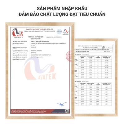 Xịt khử khuẩn bệ ngồi bồn cầu Su Star, Khử 99,99% vi khuẩn, ngăn ngừa lây nhiễm bệnh do dùng chung toilet 50ml