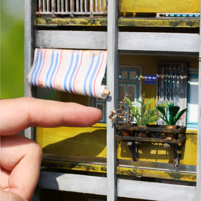 Mô Hình Tự lắp ráp DIY Sài Gòn Xưa - Thế Giới Tí Hon - GP135-01 - Mọt Sài Gòn