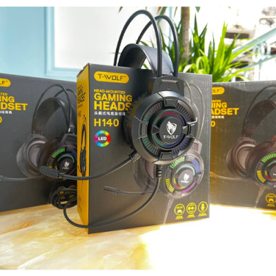 Tai Nghe Gaming T-WOLF H140 – Hàng Chính Hãng