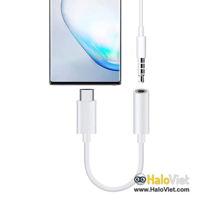 Dây cáp chuyển đổi từ cổng sạc sang jack cắm tai nghe 3.5mm cho iPhone / iPad / Android cao cấp - Hàng Nhập Khẩu