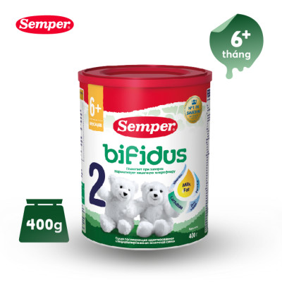 Sữa bột công thức Semper Bifidus số 2 400g