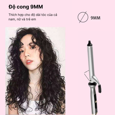 Máy uốn tóc xoăn SOKANY SK15003 chất liệu ceramic an toàn, giúp bạn trải nghiệm tóc xoăn chuyên nghiệp ngay tại nhà - HÀNG CHÍNH HÃNG