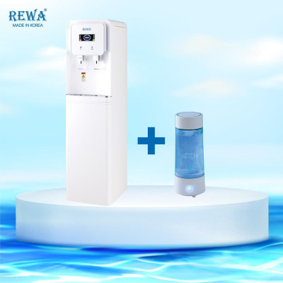 Combo MÁY LỌC NƯỚC NÓNG LẠNH REWA RW-RO.NA-800S + Máy tạo nước Hydrogen Hendy- HÀNG CHÍNH HÃNG