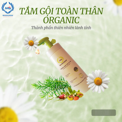 Tắm gội toàn thân Organic 350mL
