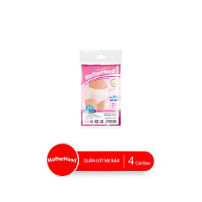Combo Bao Quần Lót Miễn Giặt Mẹ Bầu MOTHERHOOD, 4 Cái/Bao