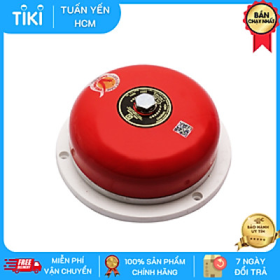 Chuông điện dạng đĩa, kích thước 4 inches 75dB, 220V AC - Tiến Thành C15-399