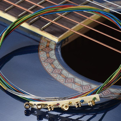 Dây Đàn Guitar Acoustic Alice AW435C - Nhiều Màu