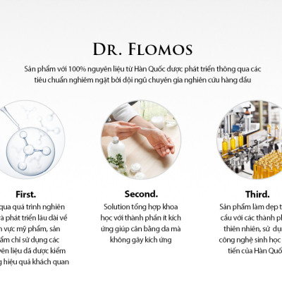 Dung dịch làm sạch da Dr.Flomos VITA-C Solution