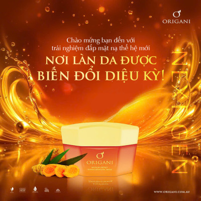 Mặt Nạ Đổi Màu Origani – Sáng Da, Ngừa Mụn, Kháng Khuẩn Cùng Mật Ong Manuka 50ml