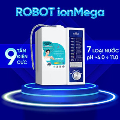 Máy Lọc Nước Điện Giải Ion Kiềm ROBOT ionMega 97 - Hàng Chính Hãng