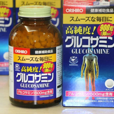 Viên Uống Glucosamine Orihiro 900 Viên/ 950 Viên Nhật Bản Hỗ Trợ Bổ Xương Khớp, Duy Trì Khớp Khỏe Mạnh