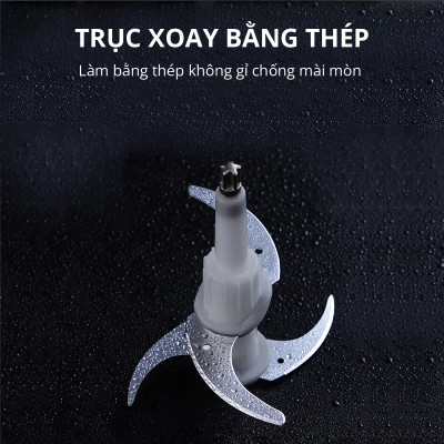 Máy xay thịt đa năng Mishio MK-135 1,8L - Hàng chính hãng