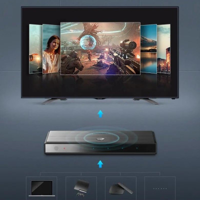 Ugreen UG50710CM189TK Bộ gộp HDMI 5 vào 1 chuẩn HDMI 2.0 - HÀNG CHÍNH HÃNG